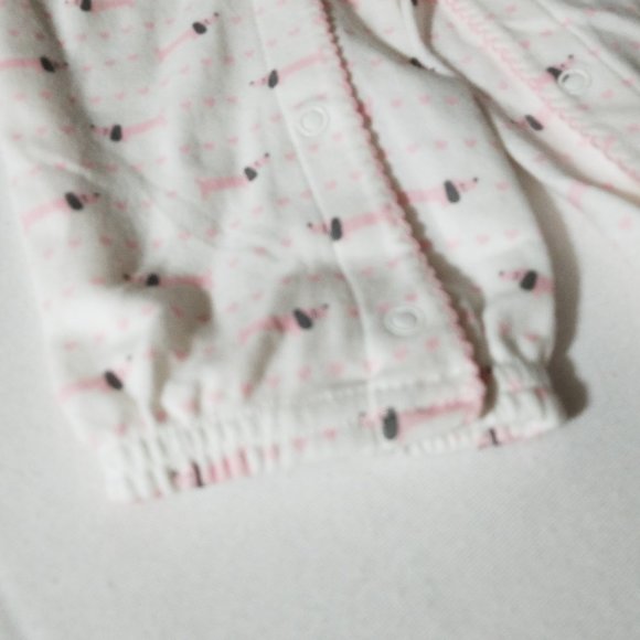 Gymboree Brand New Baby {Dashchund Hound} NWT 12-18 Month Romper, Used Blanket - Picture 3 of 4